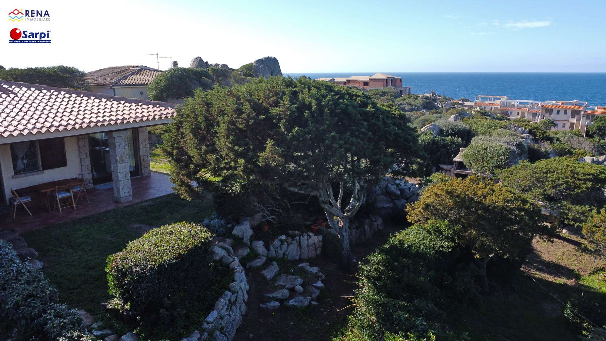 Bellissima villetta con giardino e vista mare – Santa Teresa Gallura