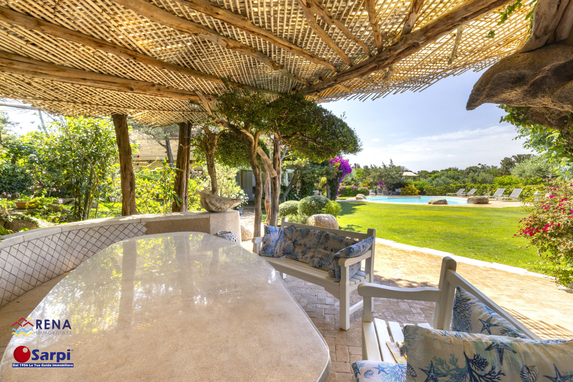 Bellissima villa indipendente con vista mare e piscina – Porto Cervo