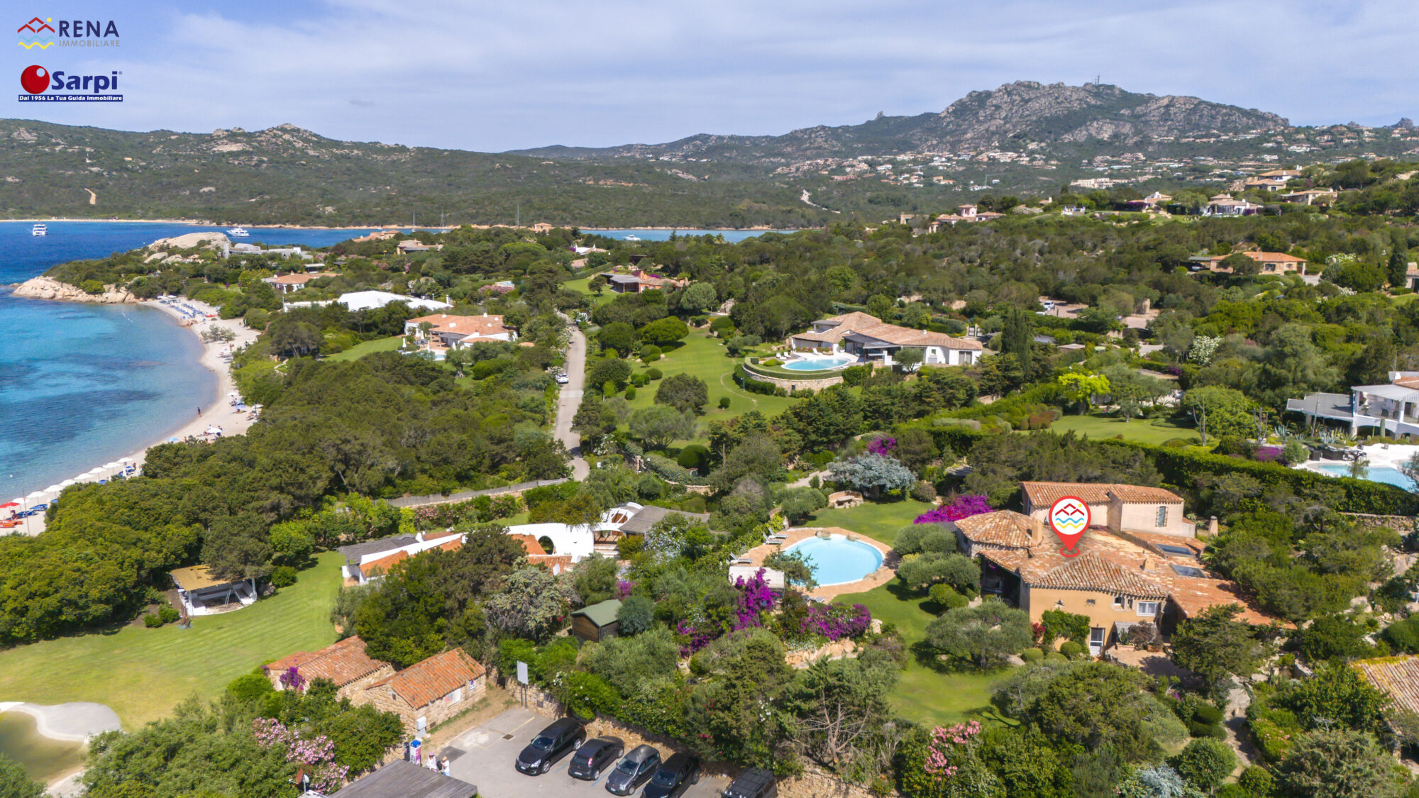 Bellissima villa indipendente con vista mare e piscina – Porto Cervo