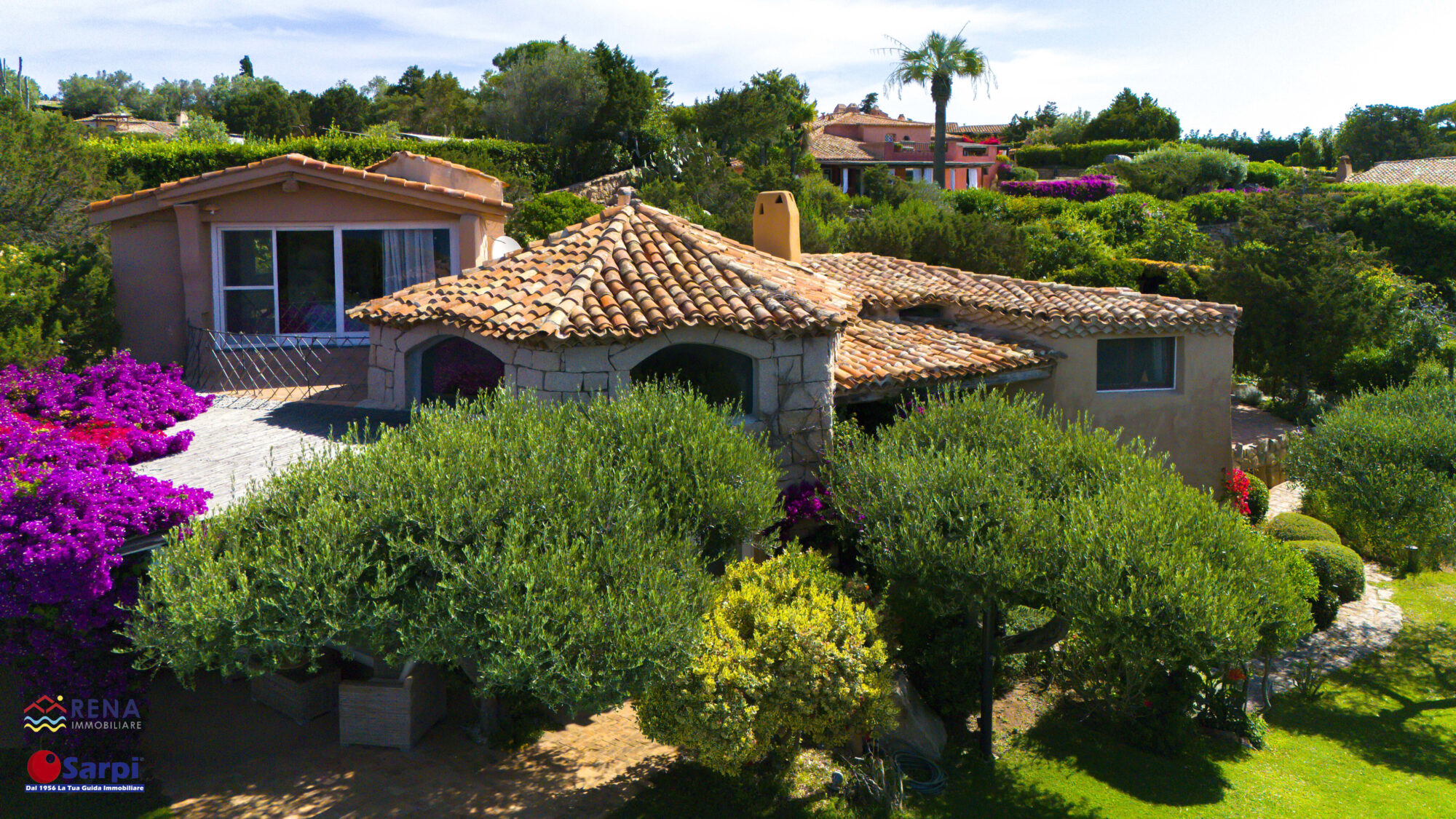 Bellissima villa indipendente con vista mare e piscina – Porto Cervo