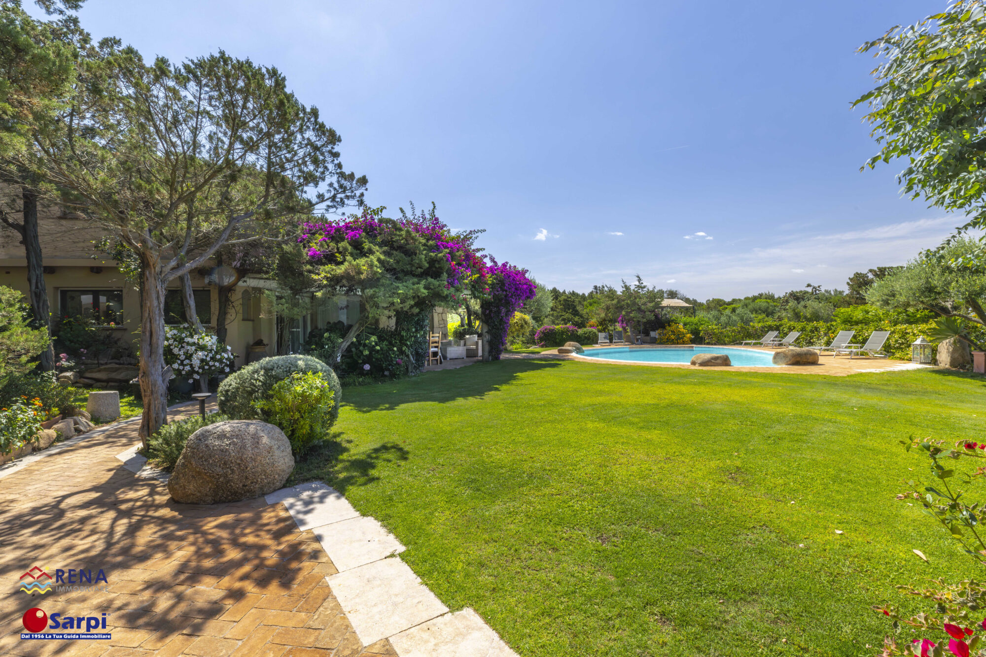 Bellissima villa indipendente con vista mare e piscina – Porto Cervo