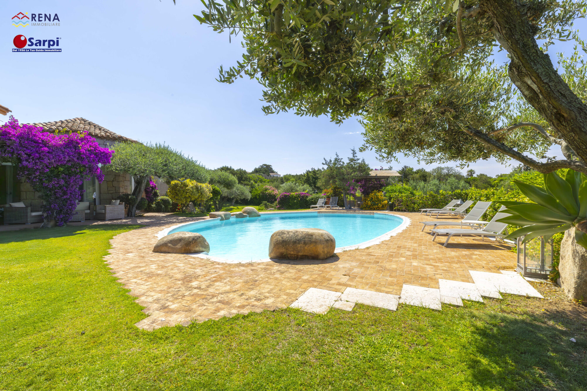 Bellissima villa indipendente con vista mare e piscina – Porto Cervo