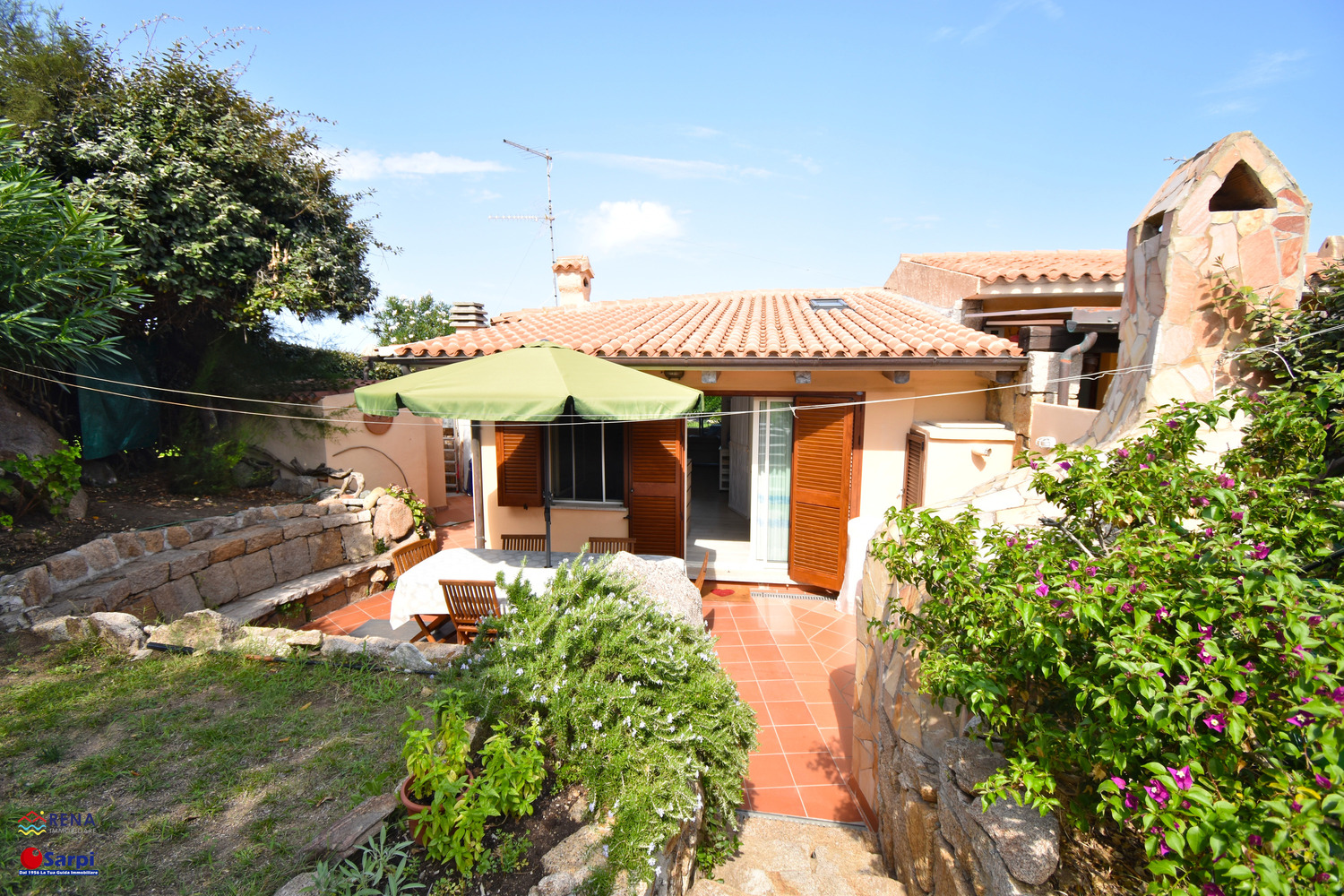 Bellissima villetta con giardino e vista mare – Santa Teresa Gallura