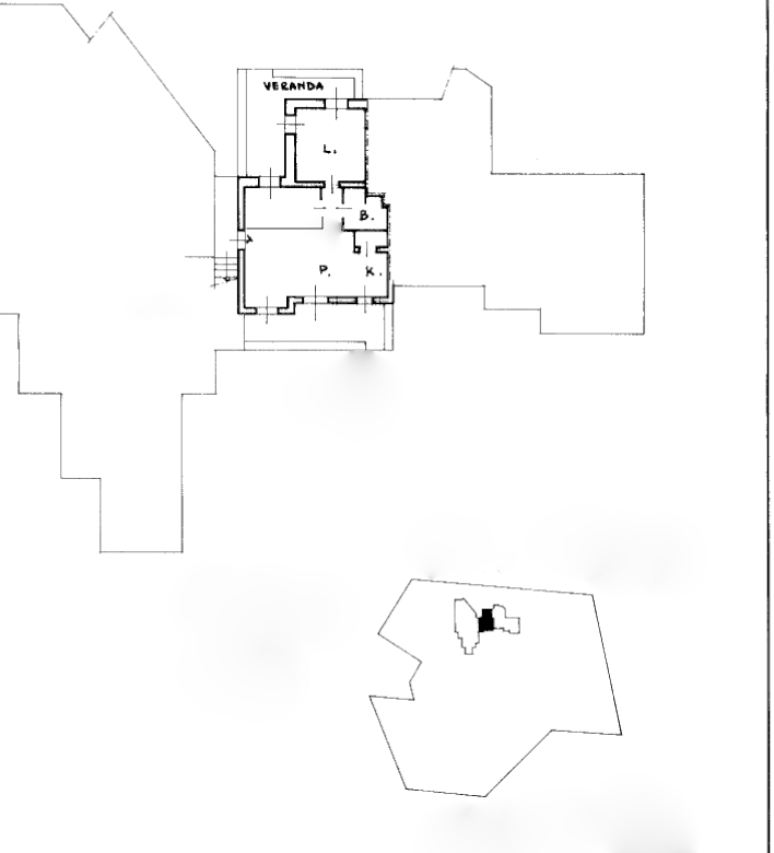 Trilocale con veranda e piscina condominiale – Santa Teresa Gallura - Planimetria