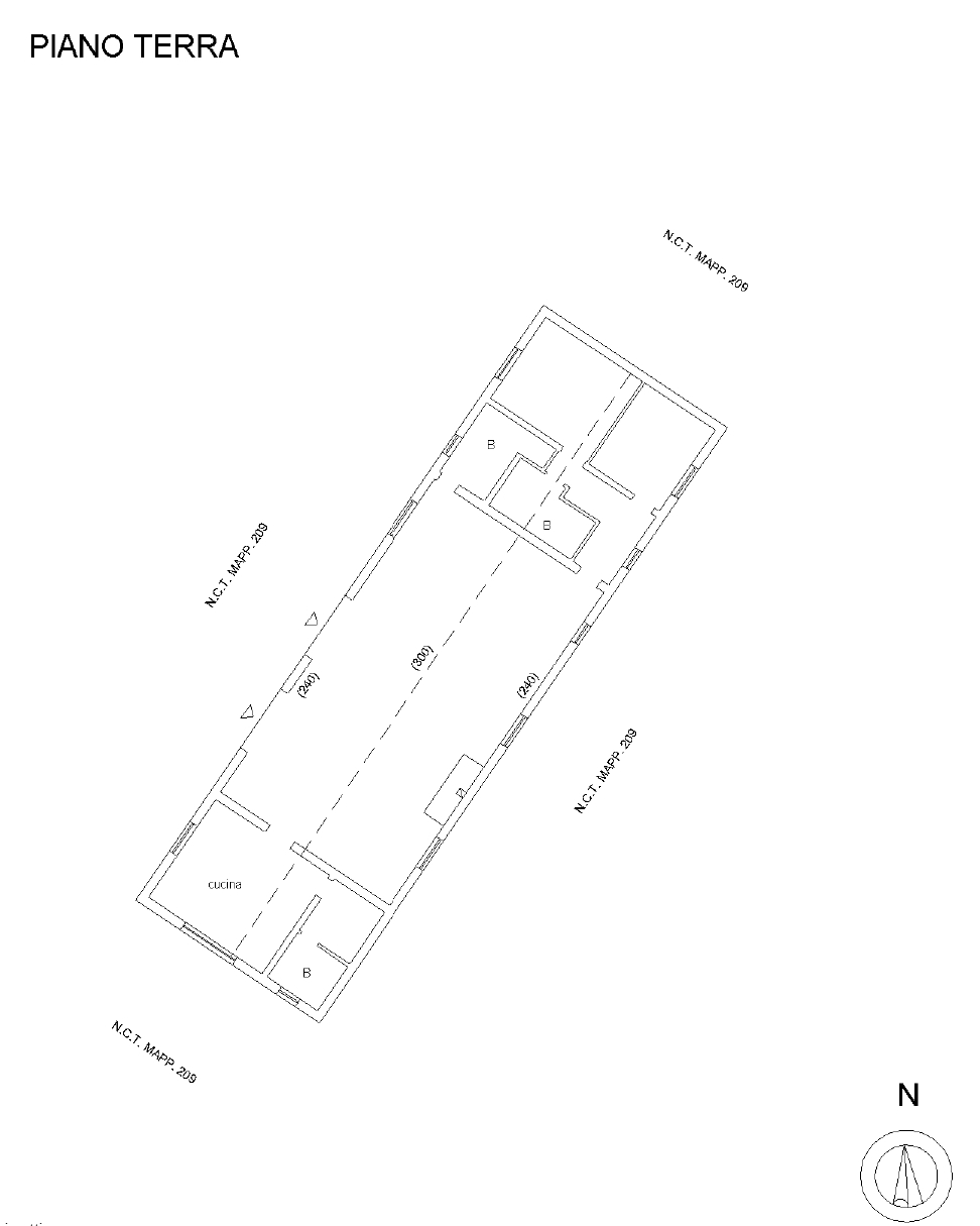 Interessante stazzo a pochi km dal mare – Aglientu - Planimetria