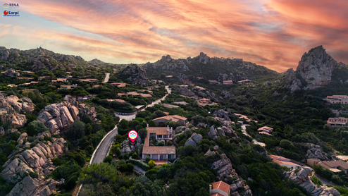 Bellissima villa indipendente con splendida vista mare – Costa Paradiso