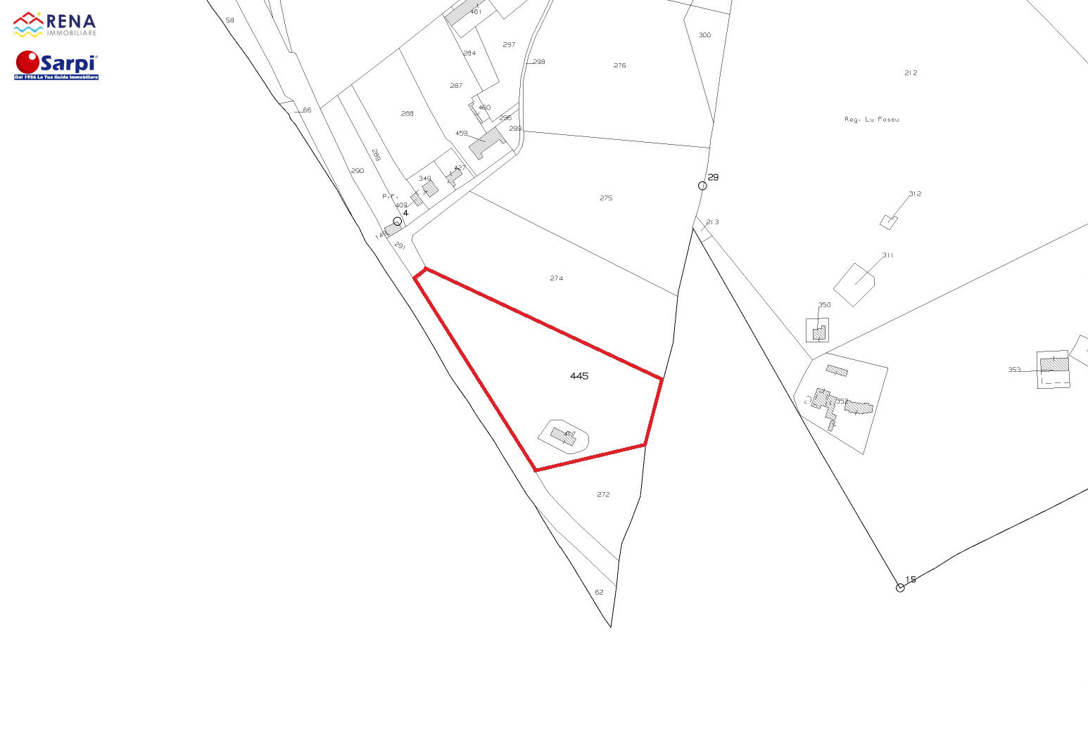 Bellissimo stazzo indipendente con vista mare – Vignola - Planimetria