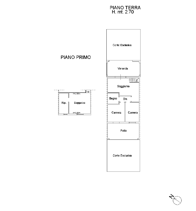Appartamento con splendida vista mare – Porto Pozzo