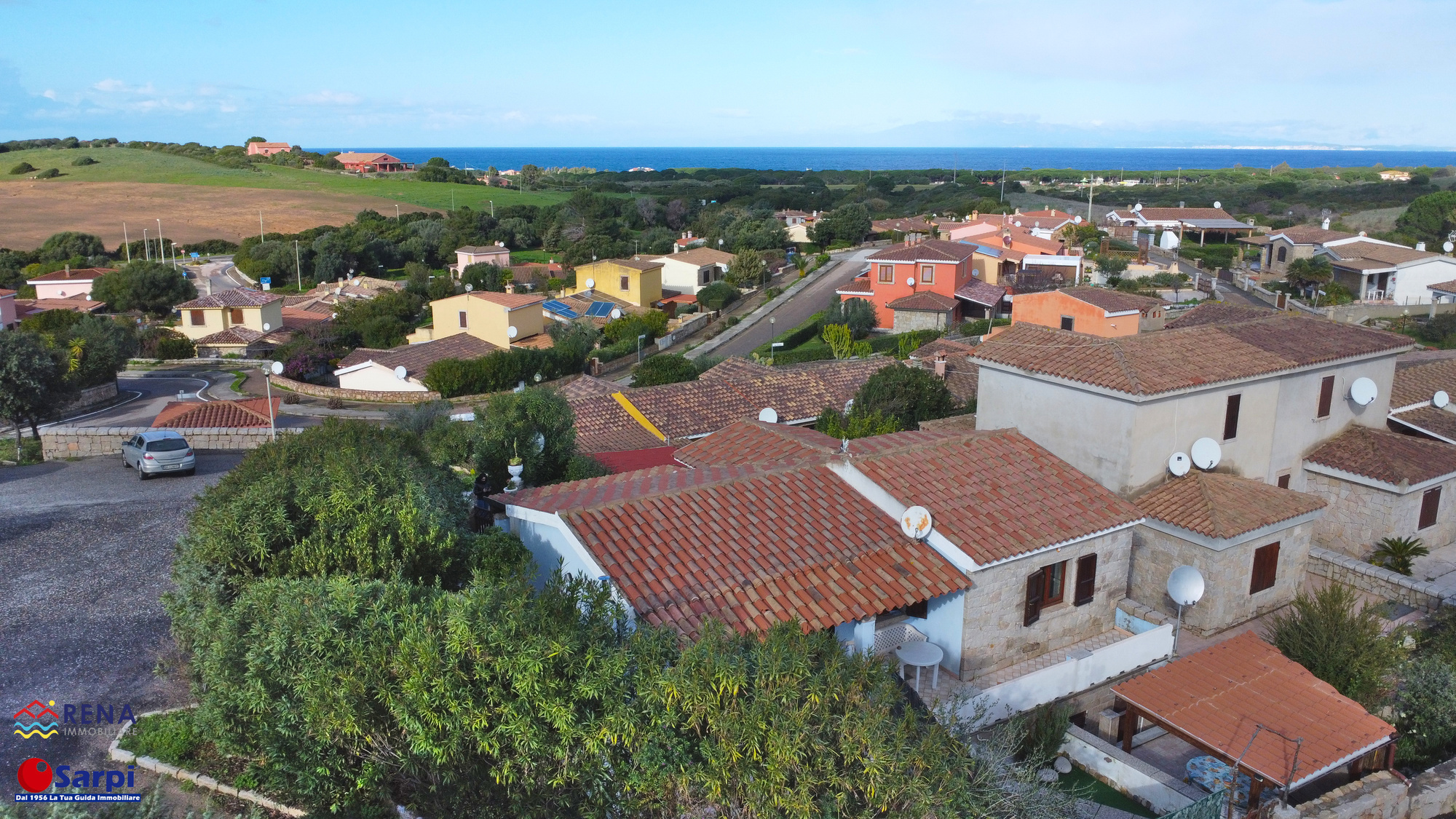 Interessante Villetta con splendida vista mare – Baia Vignola
