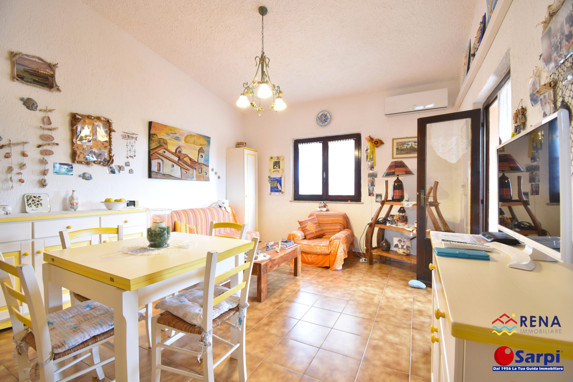 Interessante trilocale con ampia terrazza – Rena Majore