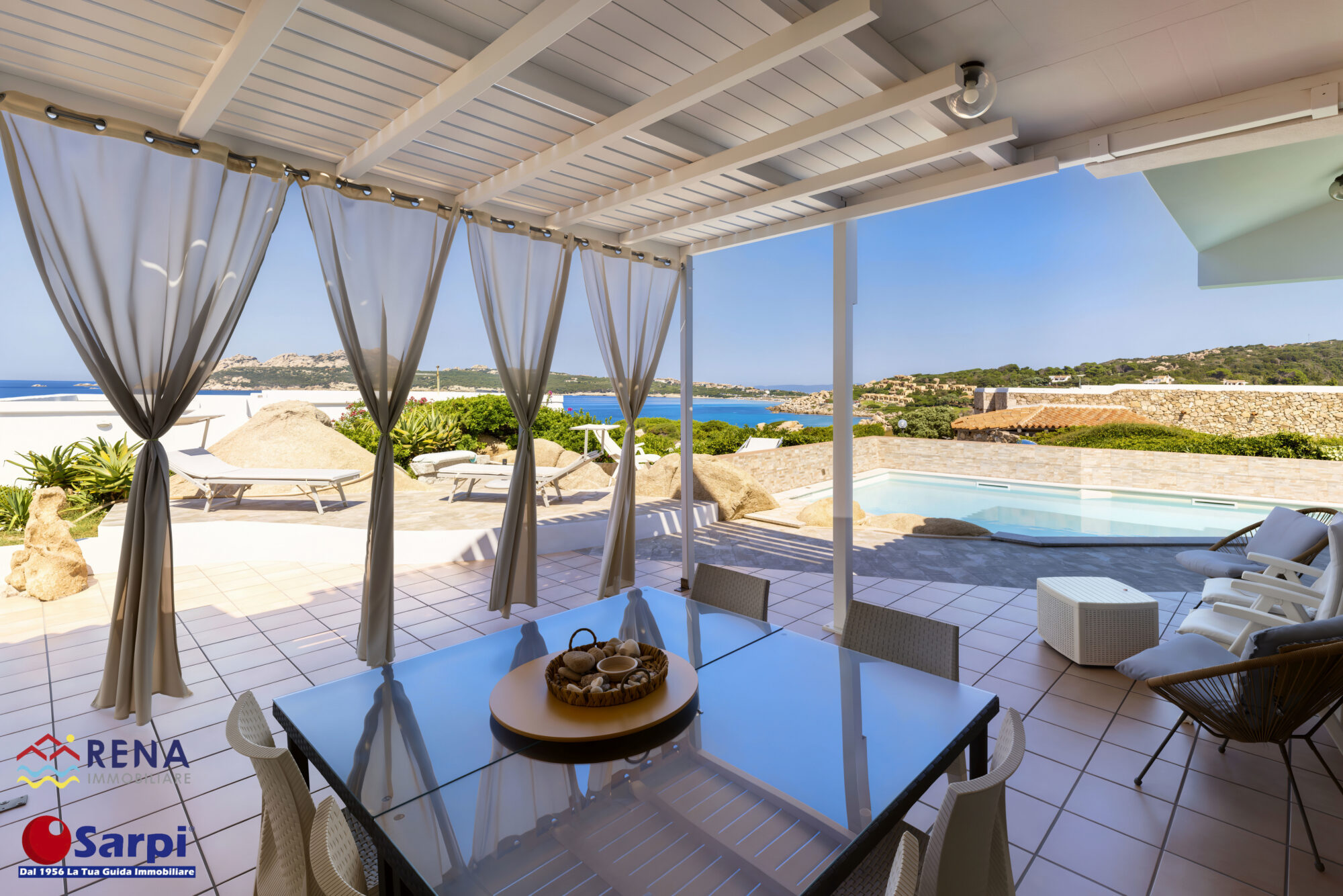 Bellissima proprietà con splendida vista sul mare – Santa Reparata