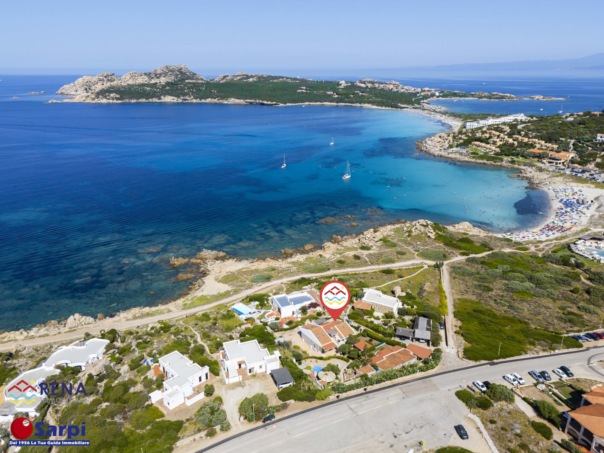 Bellissima proprietà con splendida vista sul mare – Santa Reparata