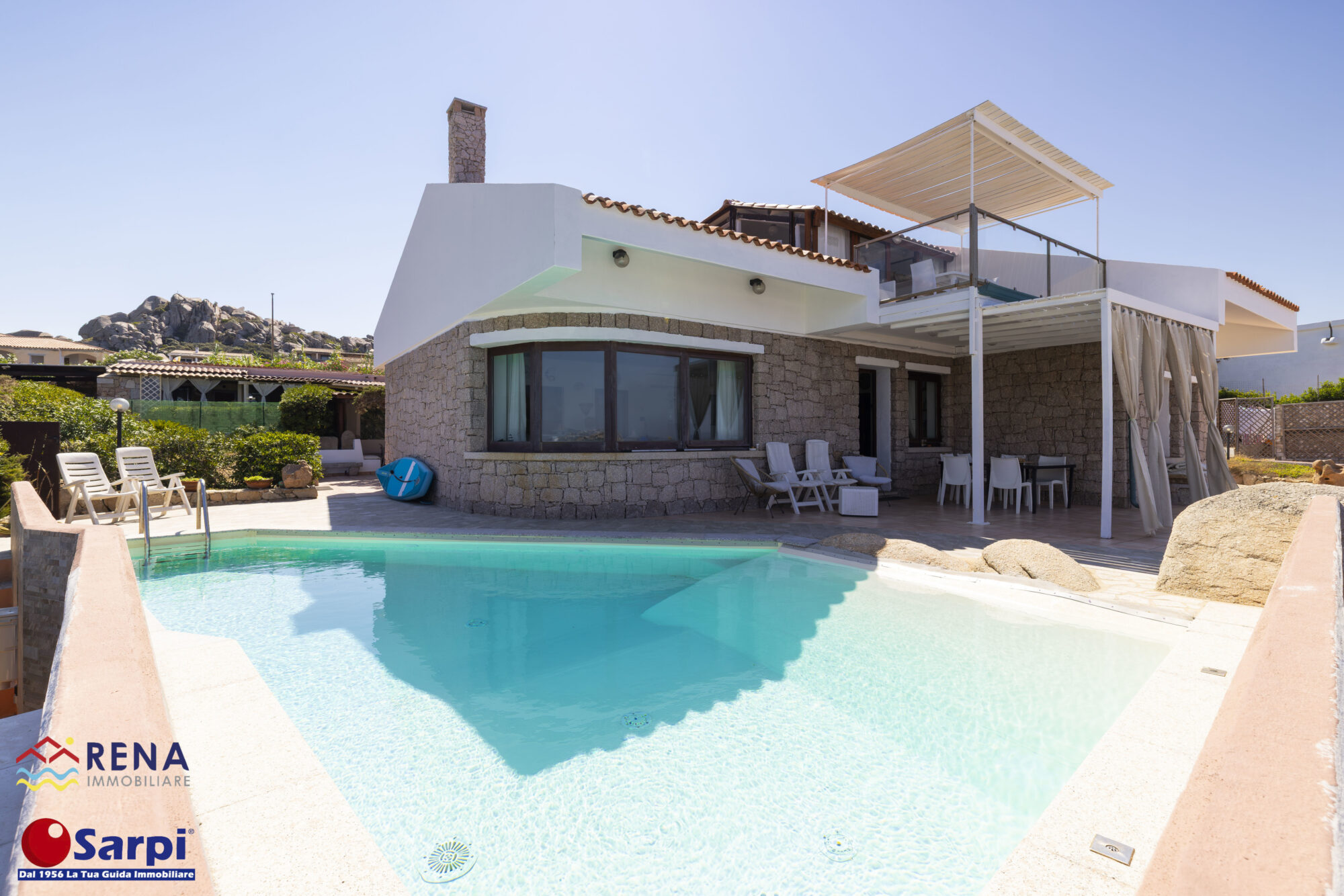 Bellissima proprietà con splendida vista sul mare – Santa Reparata