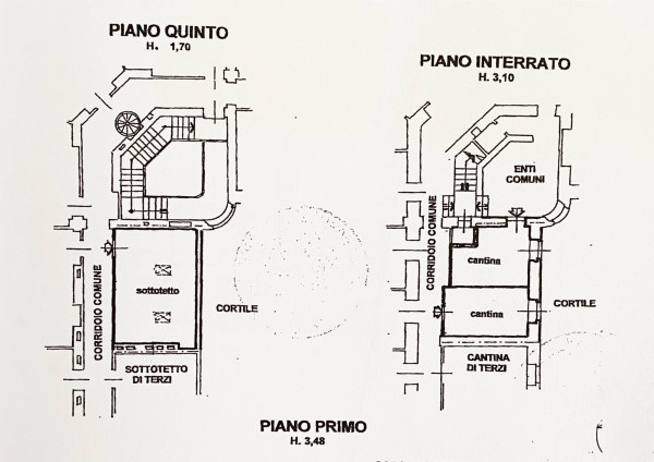 Corso Plebisciti, Milano – Splendido Plurilocale - Planimetria 2