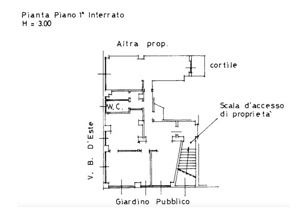 Ufficio in Viale Beatrice d’Este a Milano - Planimetria 1
