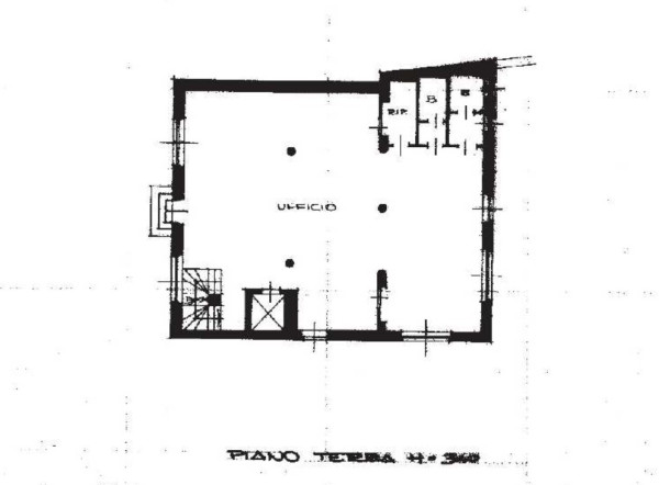 Ex Filiale Bancaria, via XXV Aprile 41/45, Besozzo (VA) - Planimetria 1