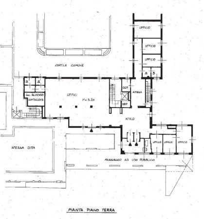 Ex filiale Bancaria, via Pavia 36/38, Abbiategrasso (MI) - Planimetria 1