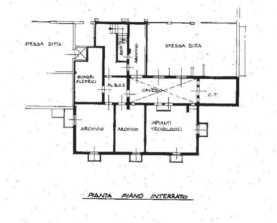 Ex filiale Bancaria, via Pavia 36/38, Abbiategrasso (MI) - Planimetria 2