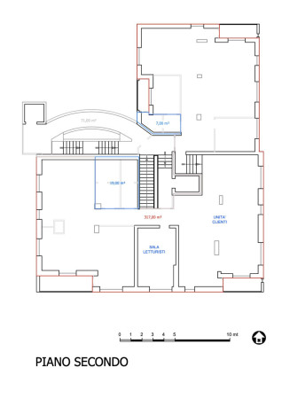 Palazzina con magazzino/parcheggio a Biella - Planimetria 3