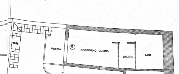 Centralissimo bilocale con terrazza – Santa Teresa Gallura - Planimetria